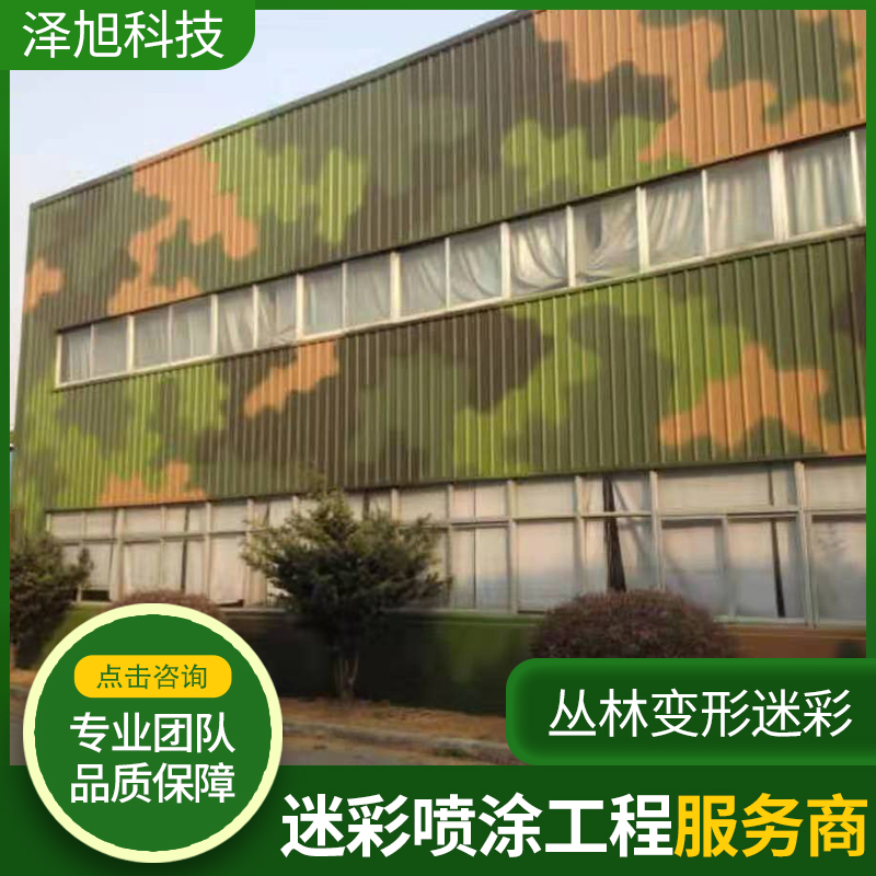 叢林變形迷彩噴涂